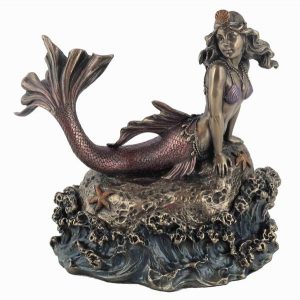 Mermaid-Laying-Rock-Trinket-Box